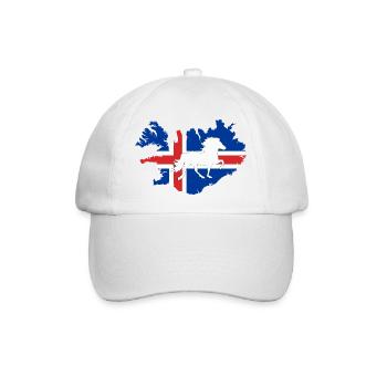 isländer icelandic horse - Baseballkappe - Weiß/Weiß - Vorne