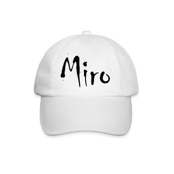 miro - Baseballkappe - Weiß/Weiß - Vorne