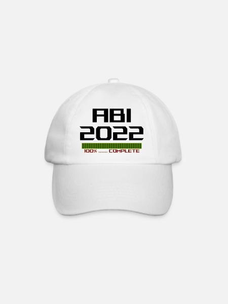 Complete 2022 ABI - Baseballkappe - Weiß/Weiß