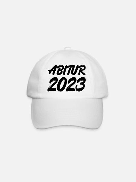 Abitur 2023 - Baseballkappe - Weiß/Weiß