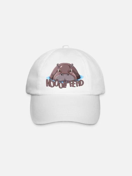 Nööölpferd - Baseballkappe - Weiß/Weiß