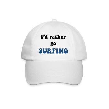 SURFEN - Baseballkappe - Weiß/Weiß - Vorne