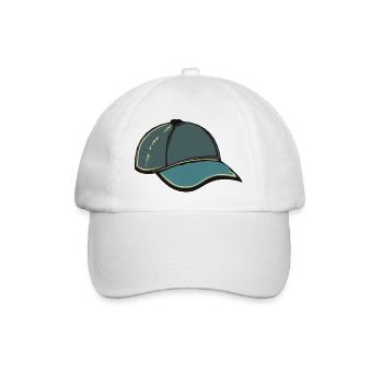 Tucker Kappe 1309 A - Baseballkappe - Weiß/Weiß - Vorne