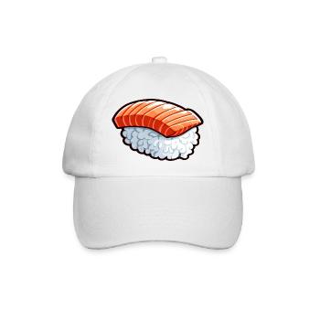 Gourmet-Sushi - Baseballkappe - Weiß/Weiß - Vorne