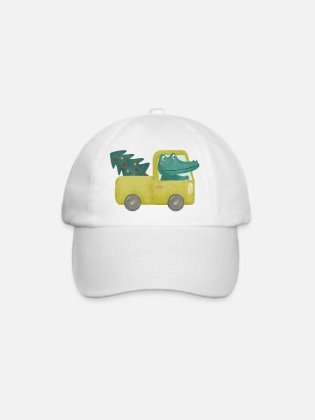 Weihnachten - Baseballkappe - Weiß/Weiß