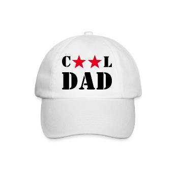 COOL DAD - COOL DADDY - Baseballkappe - Weiß/Weiß - Vorne