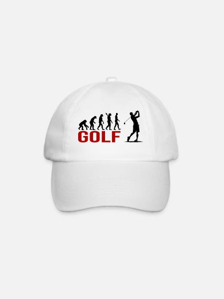 Evolution Golfsport - Baseballkappe - Weiß/Weiß