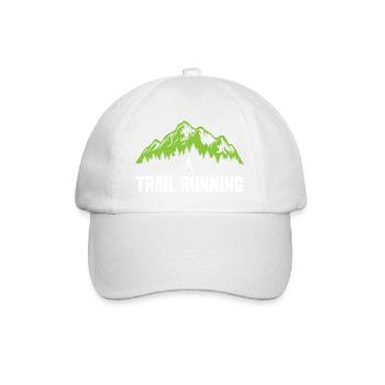 Trailrunning - Baseballkappe - Weiß/Weiß - Vorne