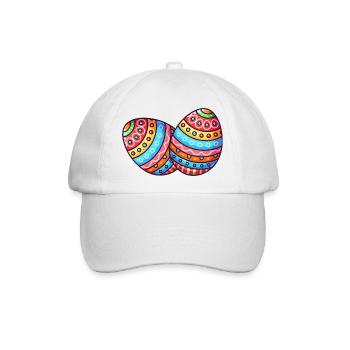 ostereier - Baseballkappe - Weiß/Weiß - Vorne