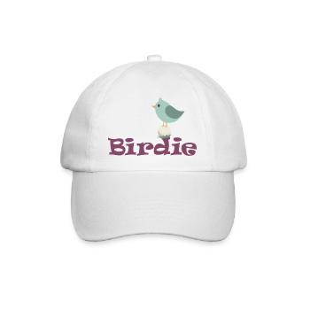 Golf-Birdie - Baseballkappe - Weiß/Weiß - Vorne