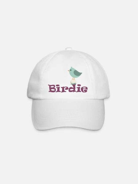 Golf-Birdie - Baseballkappe - Weiß/Weiß