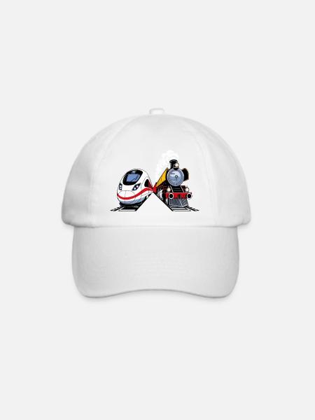 KOPF ZAHNRÄDER - Baseballkappe - Weiß/Weiß