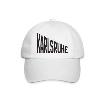 Karlsruhe - Baseballkappe - Weiß/Weiß - Vorne