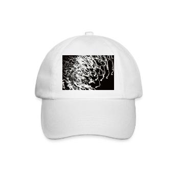 Lichtspiele 5 - Baseballkappe - Weiß/Weiß - Vorne