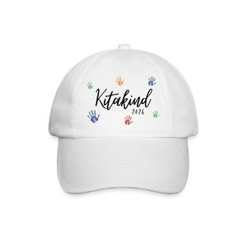 Kitakind 2026  - Baseballkappe - Weiß/Weiß - Vorne
