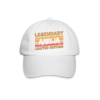 Legendary Amelia - Baseballkappe - Weiß/Weiß - Vorne