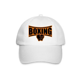 Boxing Boxen - Baseballkappe - Weiß/Weiß - Vorne