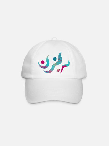 yoga-design_22 - Baseballkappe - Weiß/Weiß