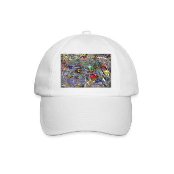 ysprakfaggy - Baseballkappe - Weiß/Weiß - Vorne