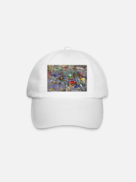 ysprakfaggy - Baseballkappe - Weiß/Weiß