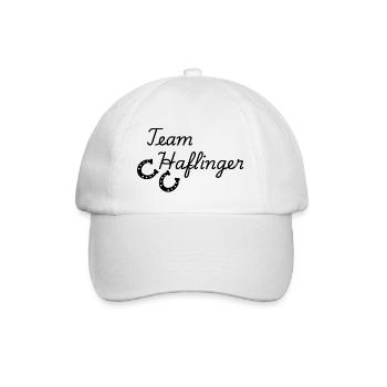 Team Haflinger - Baseballkappe - Weiß/Weiß - Vorne