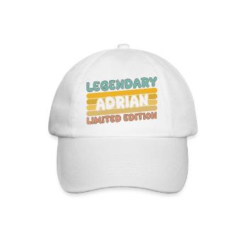 Legendary Adrian - Baseballkappe - Weiß/Weiß - Vorne