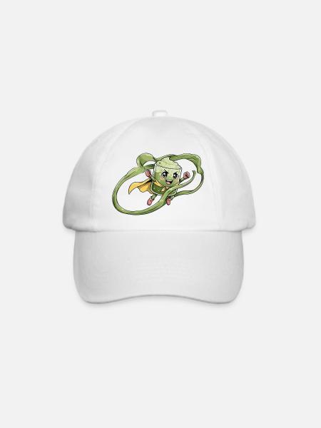  Matcha Held  - Baseballkappe - Weiß/Weiß