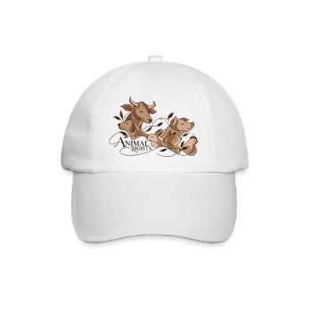 Animal Rights For Every Animal - Baseballkappe - Weiß/Weiß - Vorne