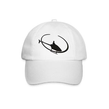 hubi 08 - Baseballkappe - Weiß/Weiß - Vorne