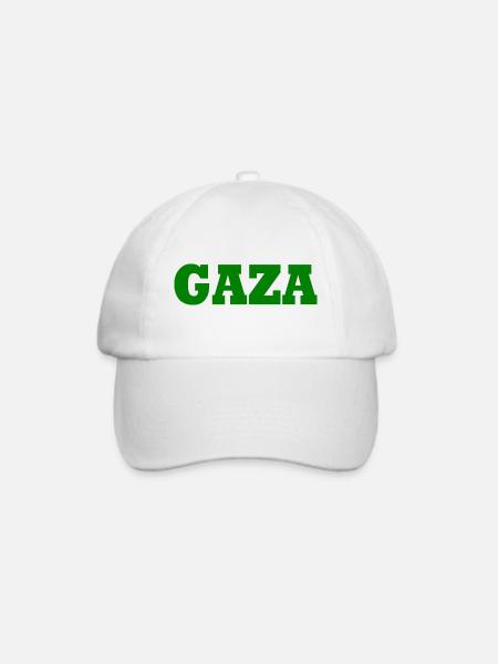 Gaza - Baseballkappe - Weiß/Weiß