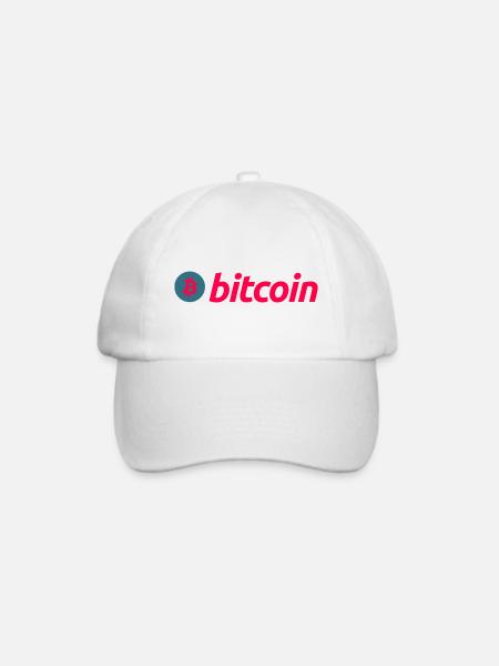 Bitcoin (Bitcoin) - Baseballkappe - Weiß/Weiß