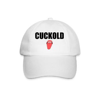 Cuckold - Baseballkappe - Weiß/Weiß - Vorne