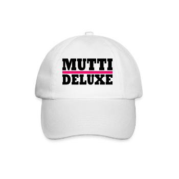 Mutti deluxe - Baseballkappe - Weiß/Weiß - Vorne