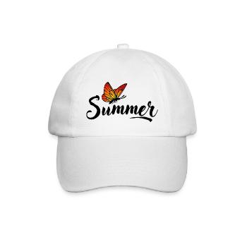 Summer - Baseballkappe - Weiß/Weiß - Vorne