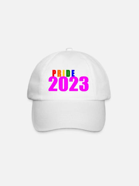 Pride 2023 - Baseballkappe - Weiß/Weiß