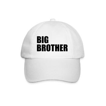 Big brother - Baseballkappe - Weiß/Weiß - Vorne