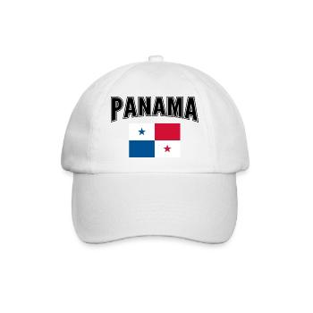 Panama - Baseballkappe - Weiß/Weiß - Vorne