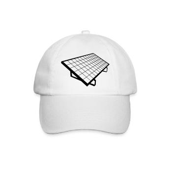solar panel Solar Anlage - Baseballkappe - Weiß/Weiß - Vorne