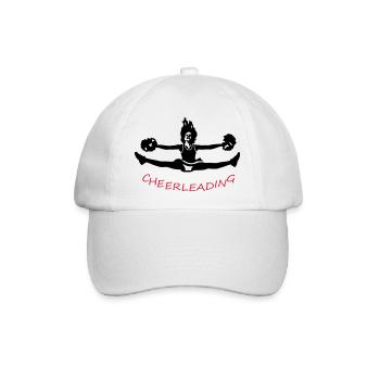 Cheerleading - Baseballkappe - Weiß/Weiß - Vorne