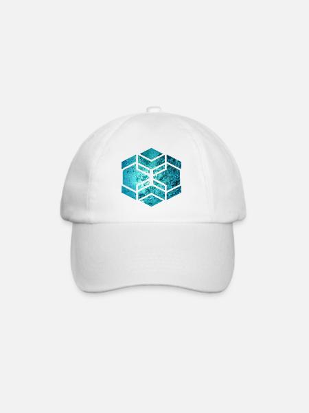 Save the Oceans - Baseballkappe - Weiß/Weiß