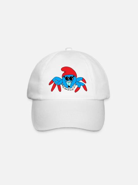 Papa Spider - Baseballkappe - Weiß/Weiß