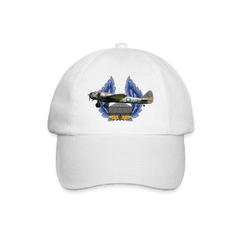 Bristol Blenheim - Baseballkappe - Weiß/Weiß - Vorne
