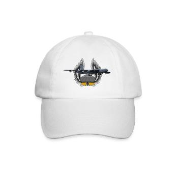 B-52 Stratofortress - Baseballkappe - Weiß/Weiß - Vorne
