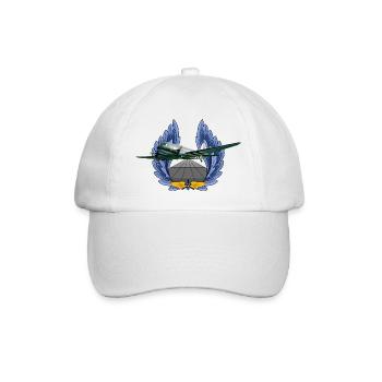 C-47 DC-3 - Baseballkappe - Weiß/Weiß - Vorne