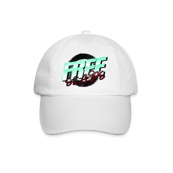 funny quote statement fun awesome quote happy - Baseballkappe - Weiß/Weiß - Vorne