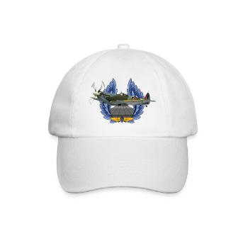 Spitfire - Baseballkappe - Weiß/Weiß - Vorne