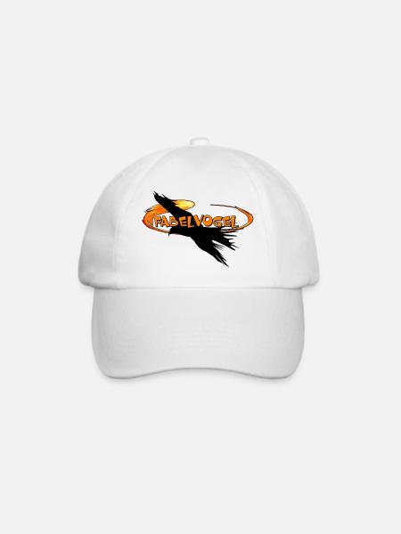 Fabelvogel - Baseballkappe - Weiß/Weiß