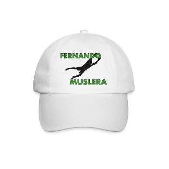 Fernando Muslera - Baseballkappe - Weiß/Weiß - Vorne