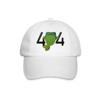 404 - Baseballkappe - Weiß/Weiß - Vorne