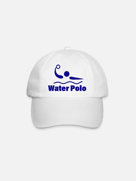 WATER POLO - Baseballkappe - Weiß/Weiß